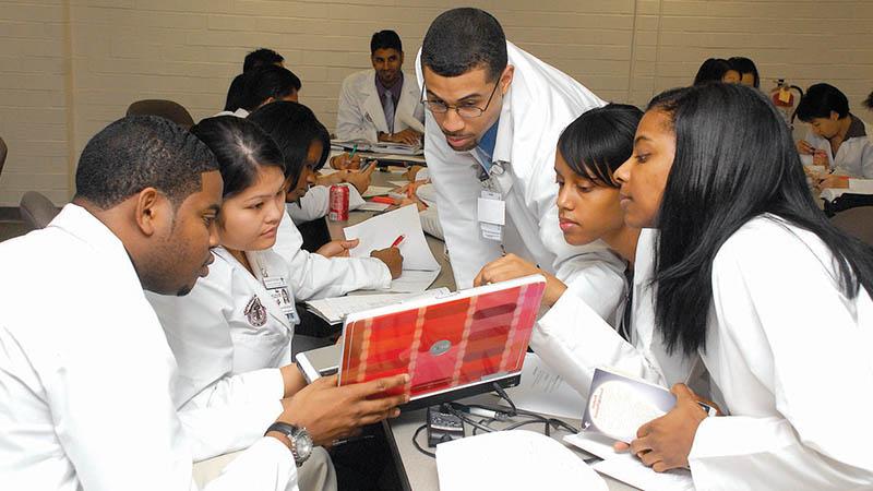 Study Group in the classroom